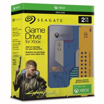 Seagate Game Drive for Xbox STEA2000428 - Cyberpunk 2077 Special Edition - disque  dur - 2 To - externe (portable) 