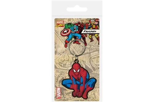 Non Communiqué Spider-Man Porte-Clés Caoutchouc Crouch 6 Cm