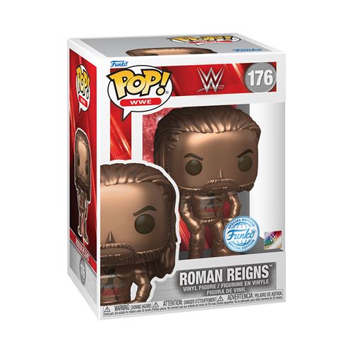 Figurine Funko Pop WWE Roman Reigns - vue 2