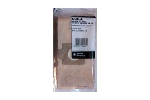 Nilfisk HIGH FILTRATION BAG 10-P - tasset