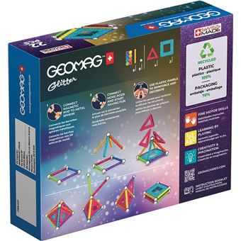 Jeu de construction Geomag Ecofriendly 22 Pcs Glitter Gardenkraft