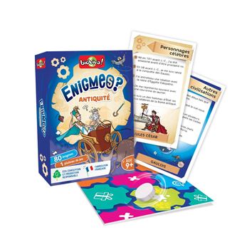 Jeu de cartes Bioviva Enigmes Antiquités