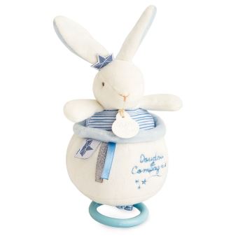 DOUDOU ET COMPAGNIE Lapin Matelot - Boite a musique