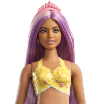 Poupée Barbie Dreamtopia Sirène Cheveux violets