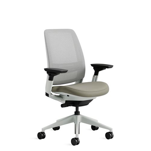 Chaise de Bureau Steelcase Series 2 Gris Clair
