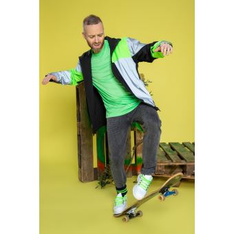 Veste Vélo réfléchissante réversible Urban Circus POP Vert XS - 1
