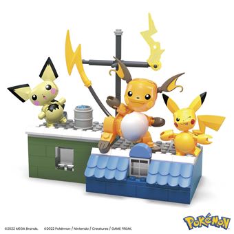 Jeu de construction Mega Bloks Pokémon Pikachu évolution