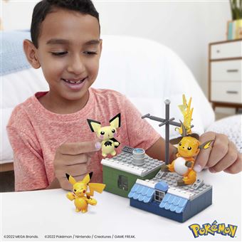 Jeu de construction Mega Bloks Pokémon Pikachu évolution