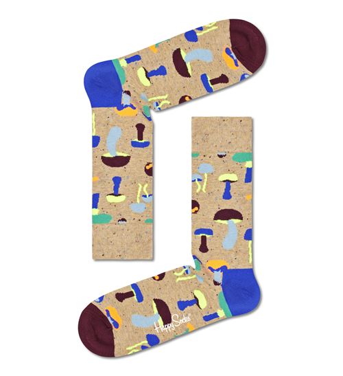 Chaussettes hautes et mi-bas Happy Socks Mushroom Taille 36-40
