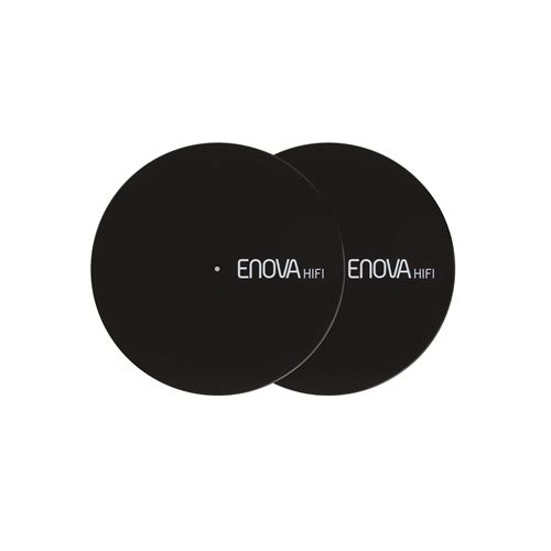 Paire de feutrine Enova Hifi FS 120 BL pour platines vinyles