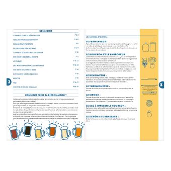 Recharge pour Kit Bière Blonde BIO A Fabriquer Soi-Même - Cellier du  Périgord