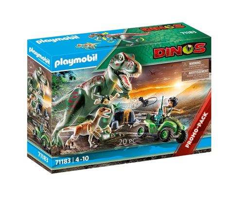 Playmobil Dinos 71183 Explorateur avec quad et dinosaures