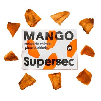 Épicerie sucrée Supersec Mangue bio déshydratée