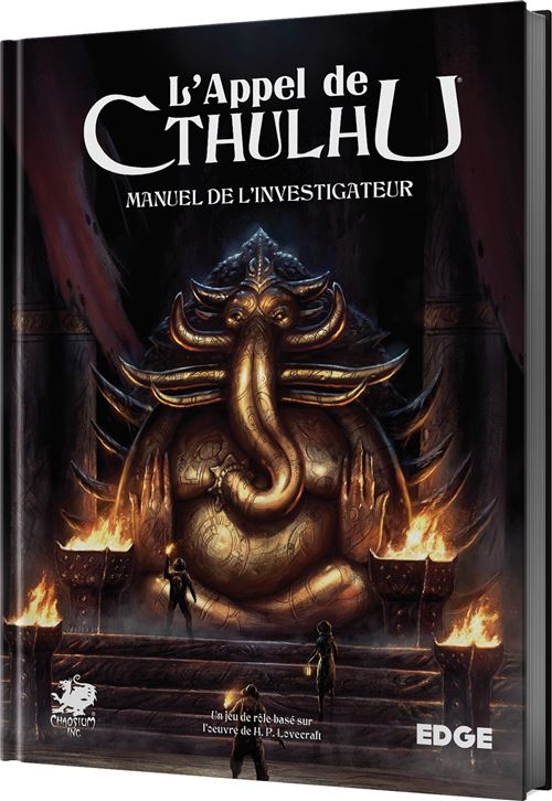 Jeu De Rôles Asmodee L'Appel De Cthulhu Manuel De L'Investigateur