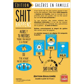 Jeu de société Goliath Stuff Happens Version famillie