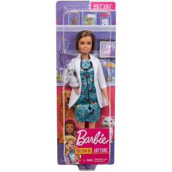 Poupée Barbie Clinique vétérinaire de Chelsea - Poupée - à la Fnac