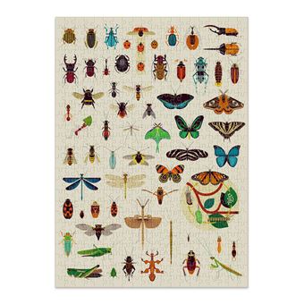 Puzzle Poppik Insectes 500 pièces