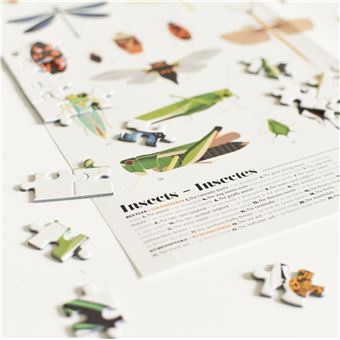 Puzzle Poppik Insectes 500 pièces