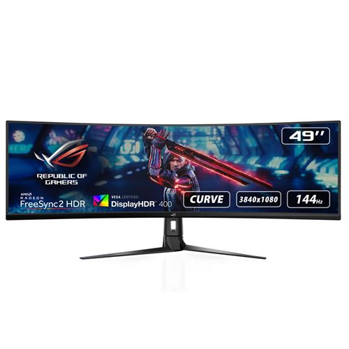 Ecran PC Gaming Asus ROG Strix XG49VQ 49" Ecran incurvé Noir