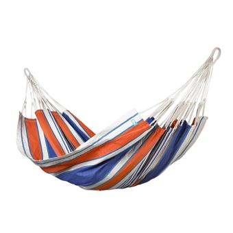 Hamac extérieur Pablo Orange et Bleu - 1
