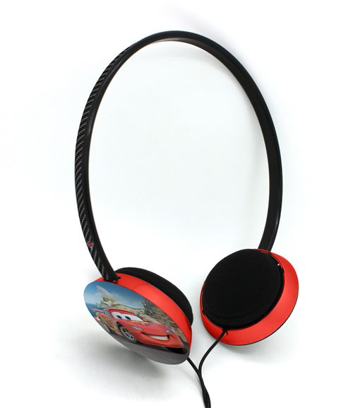 Casque audio enfant Disney DSY-HP731 Cars Noir et Rouge État correct - Disney reconditionné disponible sur Fnac