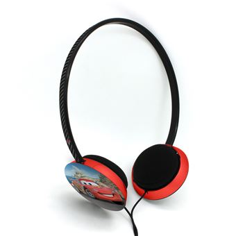 Casque audio enfant Disney DSY-HP731 Cars Noir et Rouge - 1