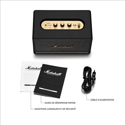 Marshall Acton III Drahtloser Bluetooth-Lautsprecher Schwarz