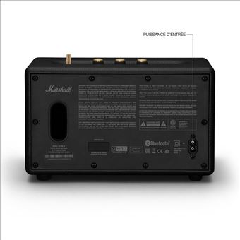 Enceinte sans fil Bluetooth Marshall Acton III Noir