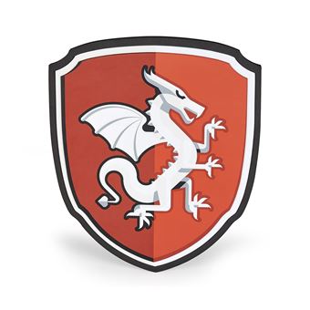 Déguisement Papo Bouclier Chevalier Dragon - 1