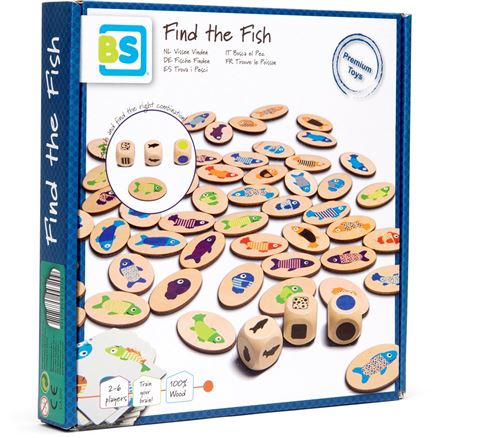 Jeu de société BS Toys Find The Fish