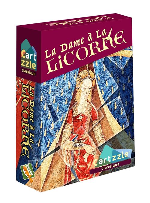 Jeu De Cartes Opla Cartzzle La Dame À La Licorne