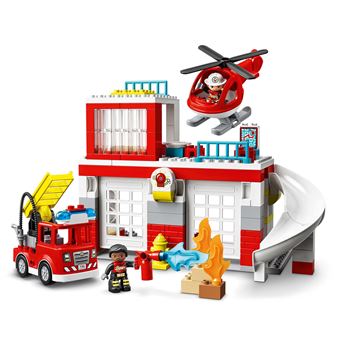 LEGO® DUPLO® 10970 La caserne et l’hélicoptère des pompiers