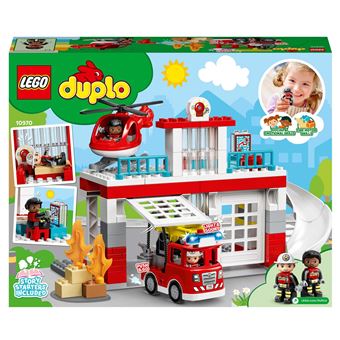 LEGO® DUPLO® 10970 La caserne et l’hélicoptère des pompiers