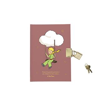 CARNET SECRET A6 - 160P - COLLECTION LE PETIT PRINCE ENFANTS - NUAGE