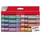 Etui de 8 Surligneurs Faber-Castell TL 46 Metallic