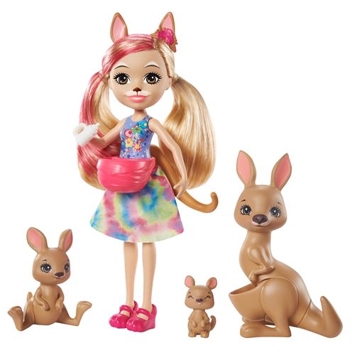 Coffret Enchantimals Kamilla Kangourou Famille