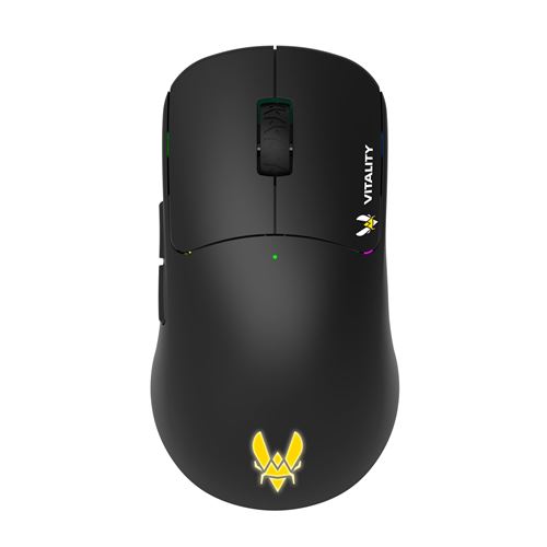 Souris gaming sans fil Vitality Noir et jaune