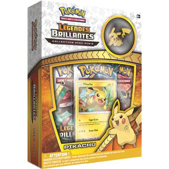 Jeu de cartes Pokémon SL03.5 Coffret Pins Pikachu