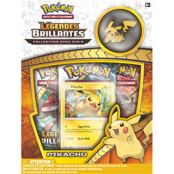 Jeu de cartes Pokémon SL03.5 Coffret Pins Pikachu