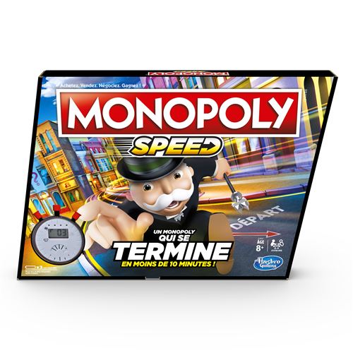 Jeu De Société Hasbro Gaming Monopoly Speed