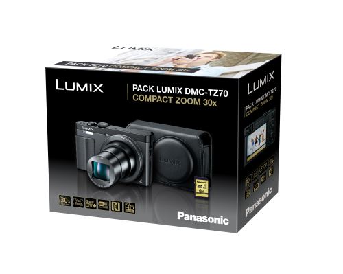 Compact Panasonic Lumix DMC-TZ70 Noir