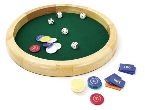 Smir - 525445 - jeu de société - piste en bois naturel