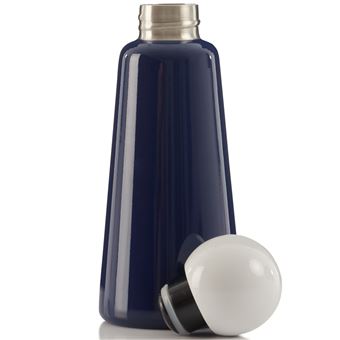 Bouteille isotherme Lund London Skittle 500 ml Indigo et Blanc