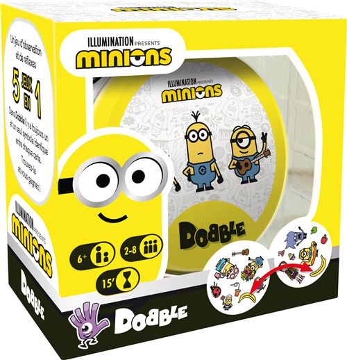 Jeu de cartes Asmodee Dobble Minions État correct - Asmodee reconditionné disponible sur Fnac