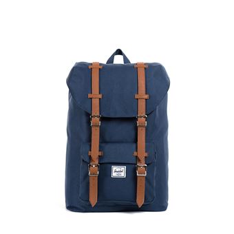 Sac à dos Herschel Little America Volume moyen Bleumarin et brun clair