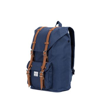 Sac à dos Herschel Little America Volume moyen Bleumarin et brun clair