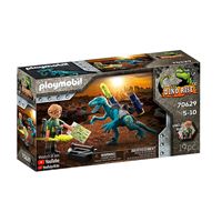 Playmobil 70629 Dino Rise Deinonychus Uncle Rob: Bewapenen voor de strijd