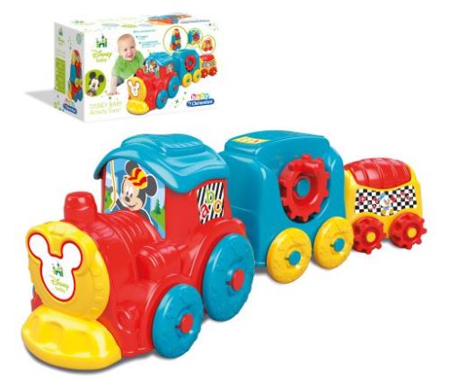Clementoni Disney Train d'activit&eacute;s-Premier &acirc;ge, 17168, Multicolore