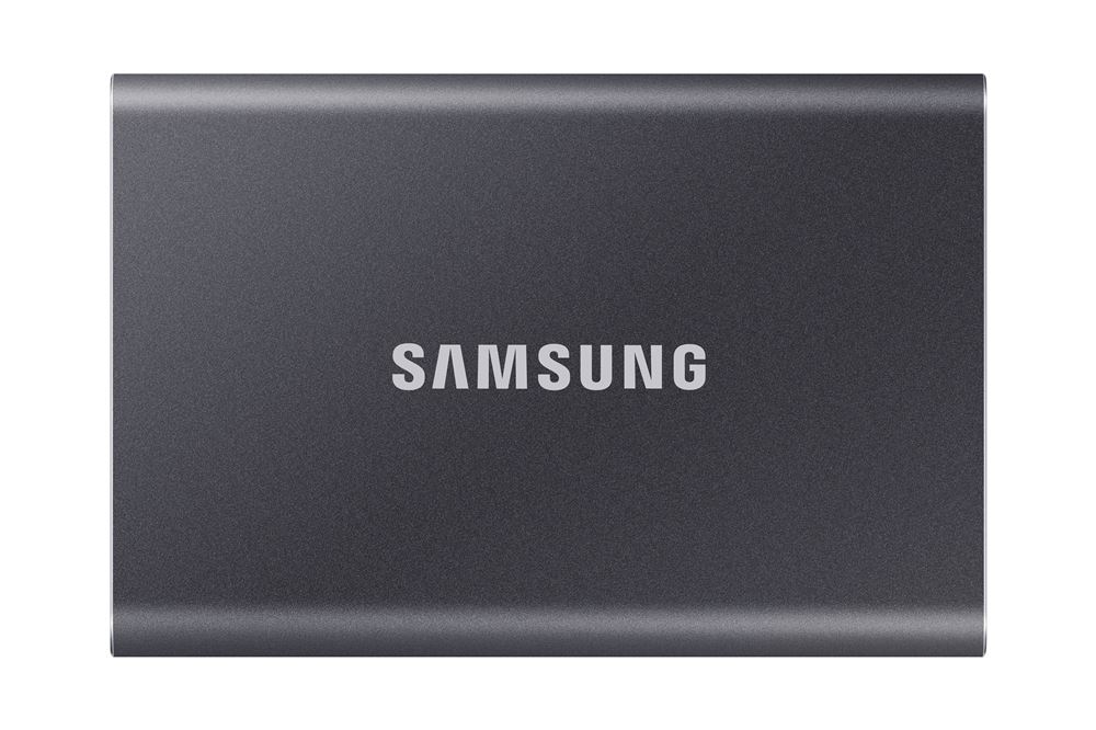 Disque SSD Externe Samsung Portable T7 MU-PC2T0T/WW 2 To USB 3.2 Gris titane