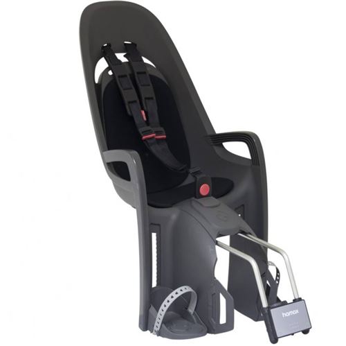 Hamax Zenith fietszitje voor baby's grijs en zwart